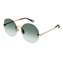 Chloé Sunglasses Ch0254 S 003 Gold/Green Woman