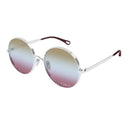Chloé Sunglasses Ch0321 S 003 Silver/Blue Women