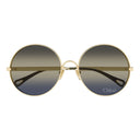 Chloé Sunglasses Ch0321 S 004 Gold/Blue Women