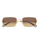 Chloé Sunglasses Ch0354 S 002 Gold/Brown Woman