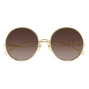 Chloé Sunglasses Ch0372 S 001 Gold/Brown Women