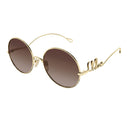 Chloé Sunglasses Ch0372 S 001 Gold/Brown Women