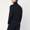 Drumohr Charcoal Wool Turtleneck Sweater