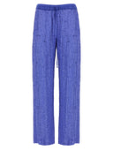 P.A.R.O.S.Pantaloni di paillettes H.