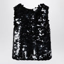 P.A.R.O.S.H. Black Pailla Top