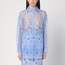 P.A.R.O.S.H. Sky Blue Hemd in Seide