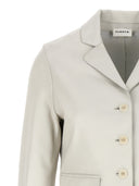 P.A.R.O.S.H. Leather Blazer