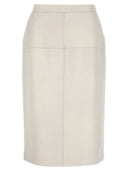 P.A.R.O.S.H. Leather Skirt