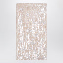 P.A.R.O.S.H. cremefarbener Midi -Rock mit Mikro -Pailletten