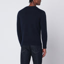 Drumohr Navy Blue Cashmere Sweater
