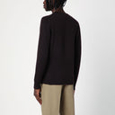 Drumohr Brown Crew Neck Sweater In Cashmere