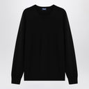 Suéter de lana de merino negro de Drumhr