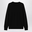 Suéter de lana de merino negro de Drumhr