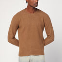 Drumohr Light Brown Lambswool Sweater