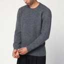 Drumohr Grey Lambswool Pullover