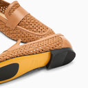 Doucal 's Walnoot gekleurde geweven lederen mocassin