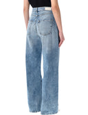 Jeans in denim con icona