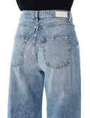 Jeans in denim con icona