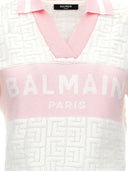 Balmain 'Monogramm' Polo -Hemd