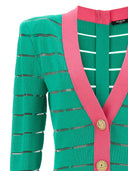 Balmain Dwucie Dzianin sukienka