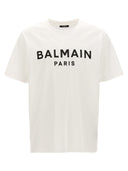 Balmain Logo Print T -shirt