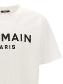Balmain Logo Print T -shirt
