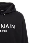 Balmain Logo Drukuj z kapturem