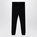 Balmain Black Cotton Jogging Trousers
