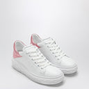 Jimmy Choo Diamond Maxi White/Pink Metallic Sneaker