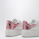 Jimmy Choo Diamond Maxi White/Pink Metallic Sneaker