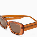 Dmy By Dmy Amber Coloured Pvc Preston Sunglasses