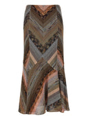Missoni Lamé Flared Midi Rock
