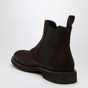 Doucal's Brown Suede Ankle Boot