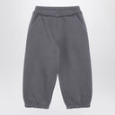 Douuod Grey Cotton Blend Jogging Trousers