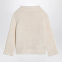 Douuod Ivory Wool Blend Jumper