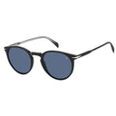 David Beckham Sunglasses Db 1139/S 807 Ku Black/Blue Men