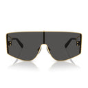 Dolce & Gabbana Sunglasses Dg2305 02/87 Gold/Dark Gray Men