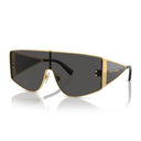 Dolce & Gabbana Sunglasses Dg2305 02/87 Gold/Dark Gray Men