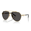 Dolce & Gabbana Sunglasses Dg2315 02/87 Gold/Dark Grey Men