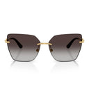 Dolce & Gabbana Sunglasses Dg2321 02/8 G Gold/Smoky Gray Gradient Women