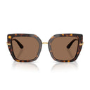 Dolce & Gabbana Sunglasses Dg4474 502/73 Havana/Dark Brown Women