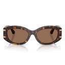 Dolce & Gabbana Sunglasses Dg4502 502/73 Brown/Dark Brown Women