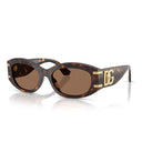 Dolce & Gabbana Sunglasses Dg4502 502/73 Brown/Dark Brown Women