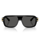 Dolce & Gabbana Sunglasses Dg4507 501/87 Black/Dark Gray Men