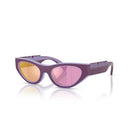 Dolce & Gabbana Sunglasses Dx6012 33601 T Purple Lilac/Pink Mirrored Rubber Children