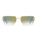Dsquared2 Sunglasses D2 0102/S Pef Gold/Green Gradient Unisex