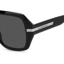 Dsquared2 Lunettes de soleil D2 0160/S 807/Ir Noir Argent/Gris Fumé Homme's