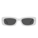 Dsquared2 Sunglasses Icon 0020/S Vk6 White/Gray Gradient Unisex
