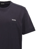 Zegna Logo Stickhemd