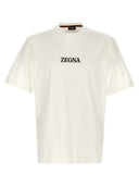 Zegna -logo T -shirt